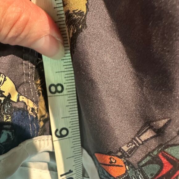 Star Wars Size 2XL Swimming Trunks Pockets Summer Vacation Cruise Retro - Picture 6 of 9